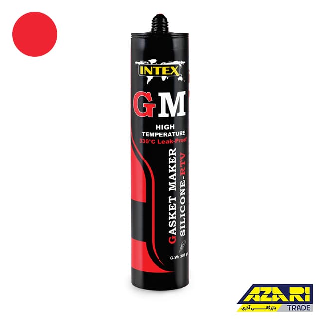 چسب واشرساز GM اینتکس قرمز 303 گرم