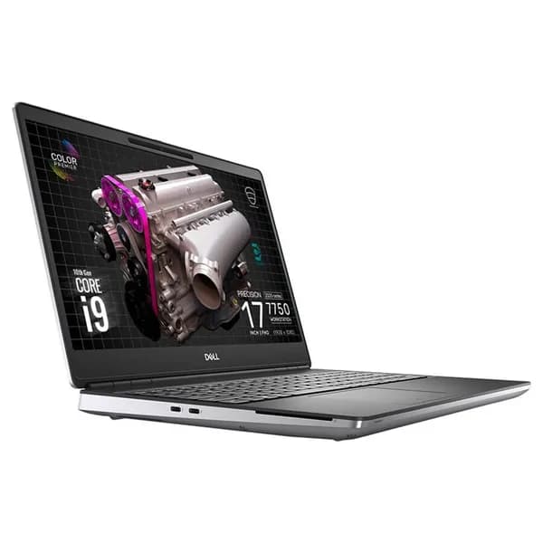 لپ تاپ 17.3 اینچی استوک دل مدل Dell precision 7750 _ i7 16GB ddr4 512GB ssd – 6GB — تصویر ۳