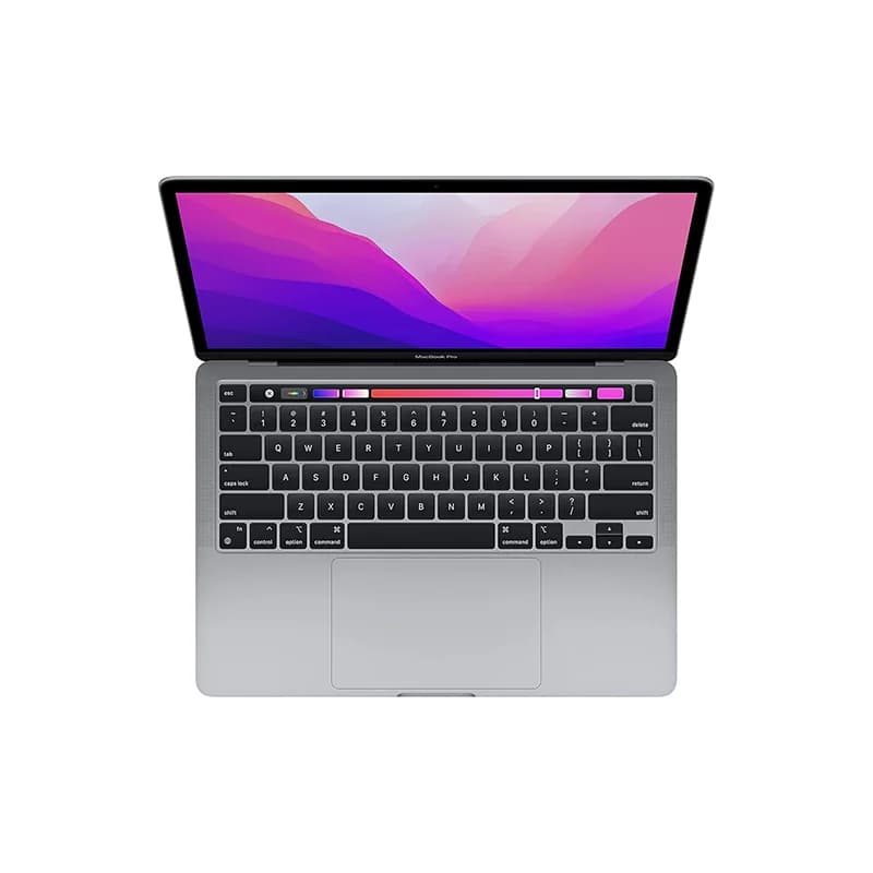 لپ تاپ استوک اپل مدل MACBOOK PRO 2022 سایز 13.3 اینچی پردازنده M2 رم 8 گیگابایت هارد 256 گیگ SSD گرید open box — تصویر ۲
