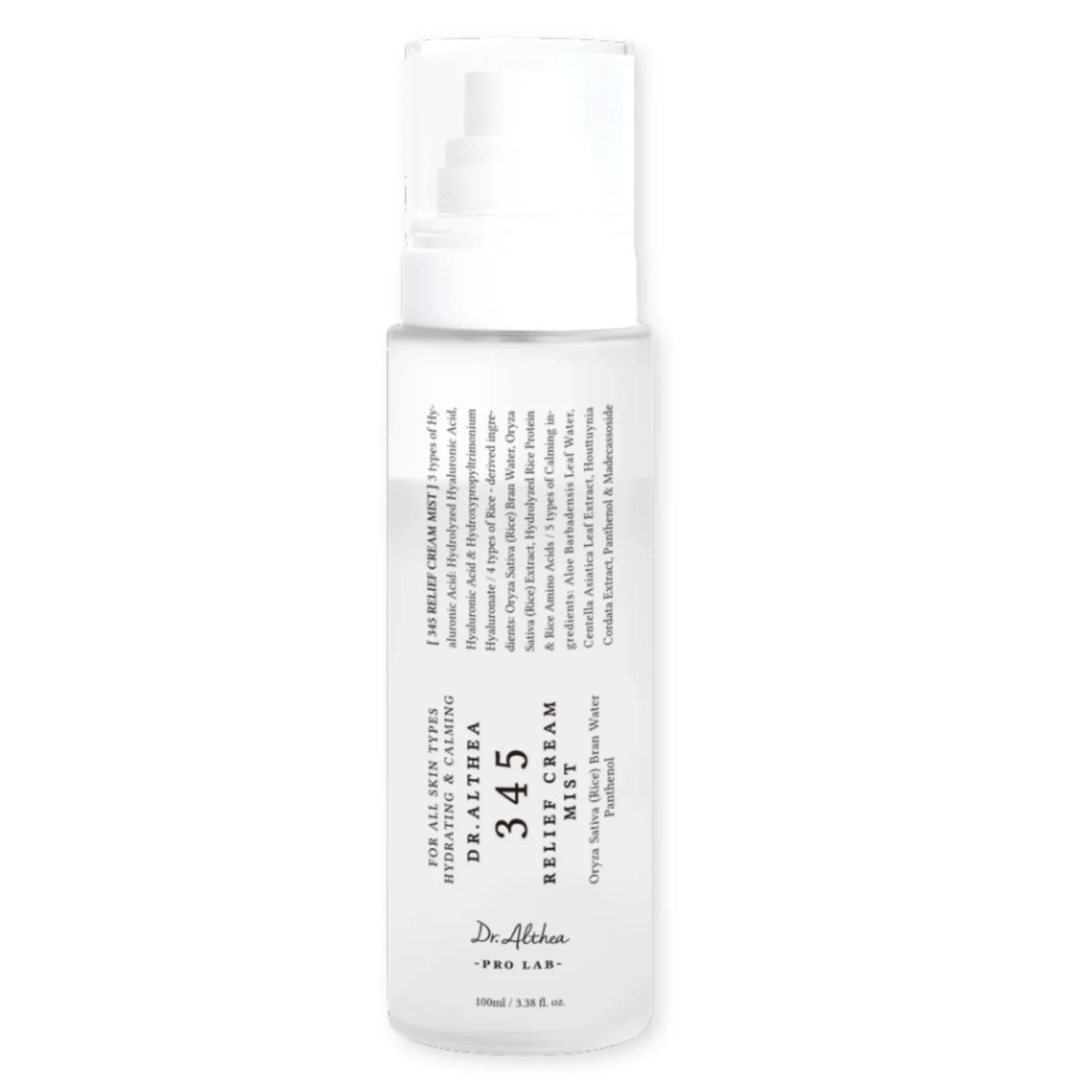 اسپری آبرسان و ترمیم کننده دکتر التیا 60 میل DR. althea 345 Relief Cream Mist