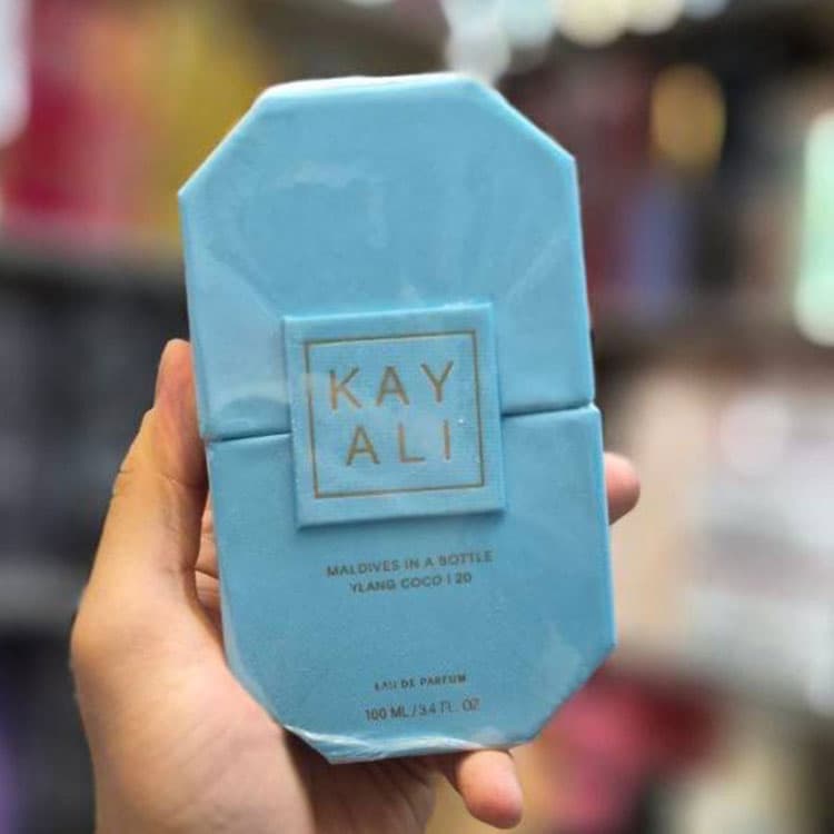 ادو پرفیوم زنانه اماراتی Kayali Maldives in a Bottle Ylang Coco 20 حجم 100 میلی لیتر — تصویر ۲