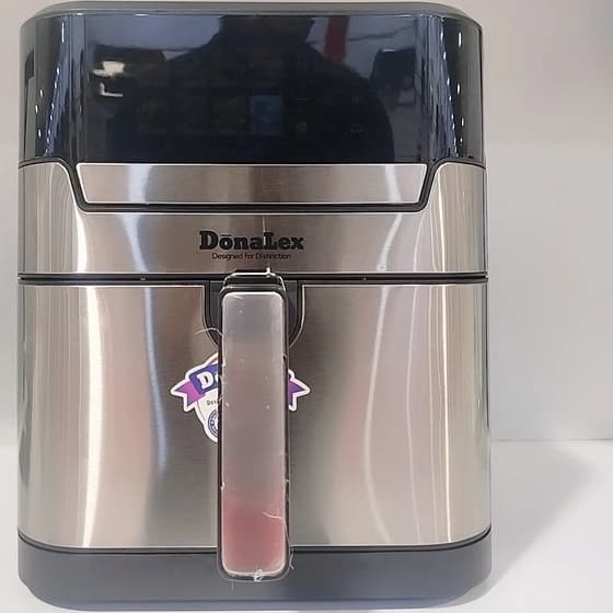 سرخ کن رژیمی 8 لیتر استیل دیجیتال (دو المنت دو کاسه) DN-955 | سرخ کن رژیمی 8 لیتر دو المنت دو کاسه دونالکس