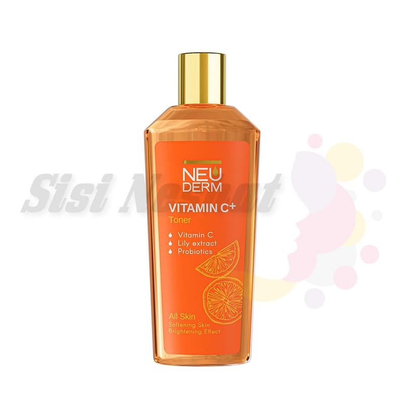 تونر انواع پوست ویتامین سی پلاس C+ نئودرم Neuderm vitamin c plus