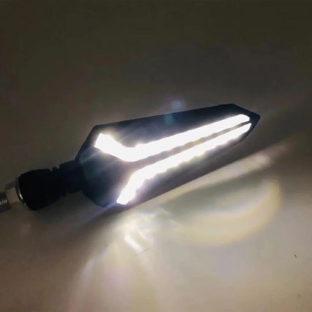 چراغ راهنما موتورسیکلت لوکس ساده مدل ZIN-001 — تصویر ۲