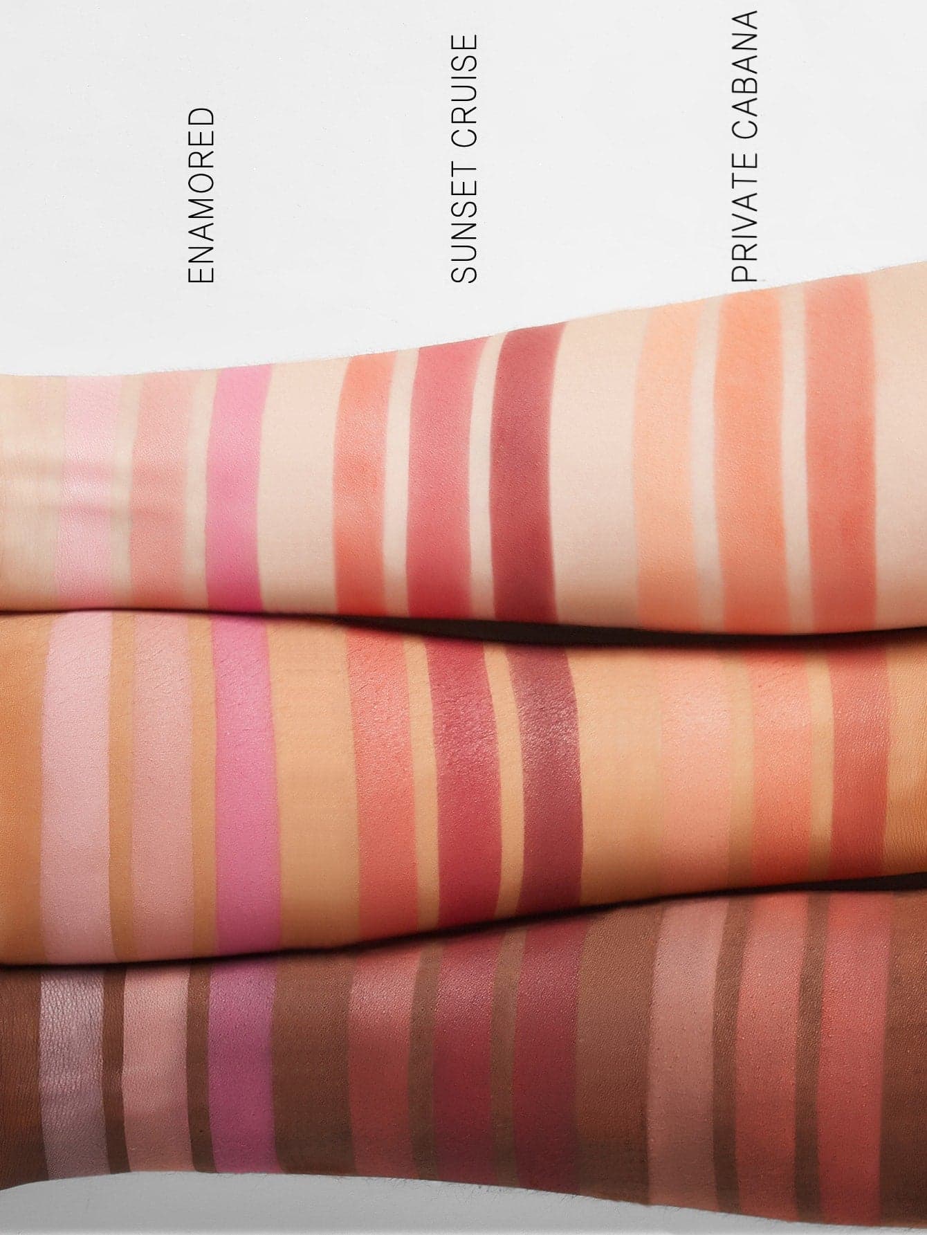 پک رژ گونه نارنجی 3 عددی شیگلم SHEGLAM Sweet Cheeks Blush Trio-Private Cabana — تصویر ۲