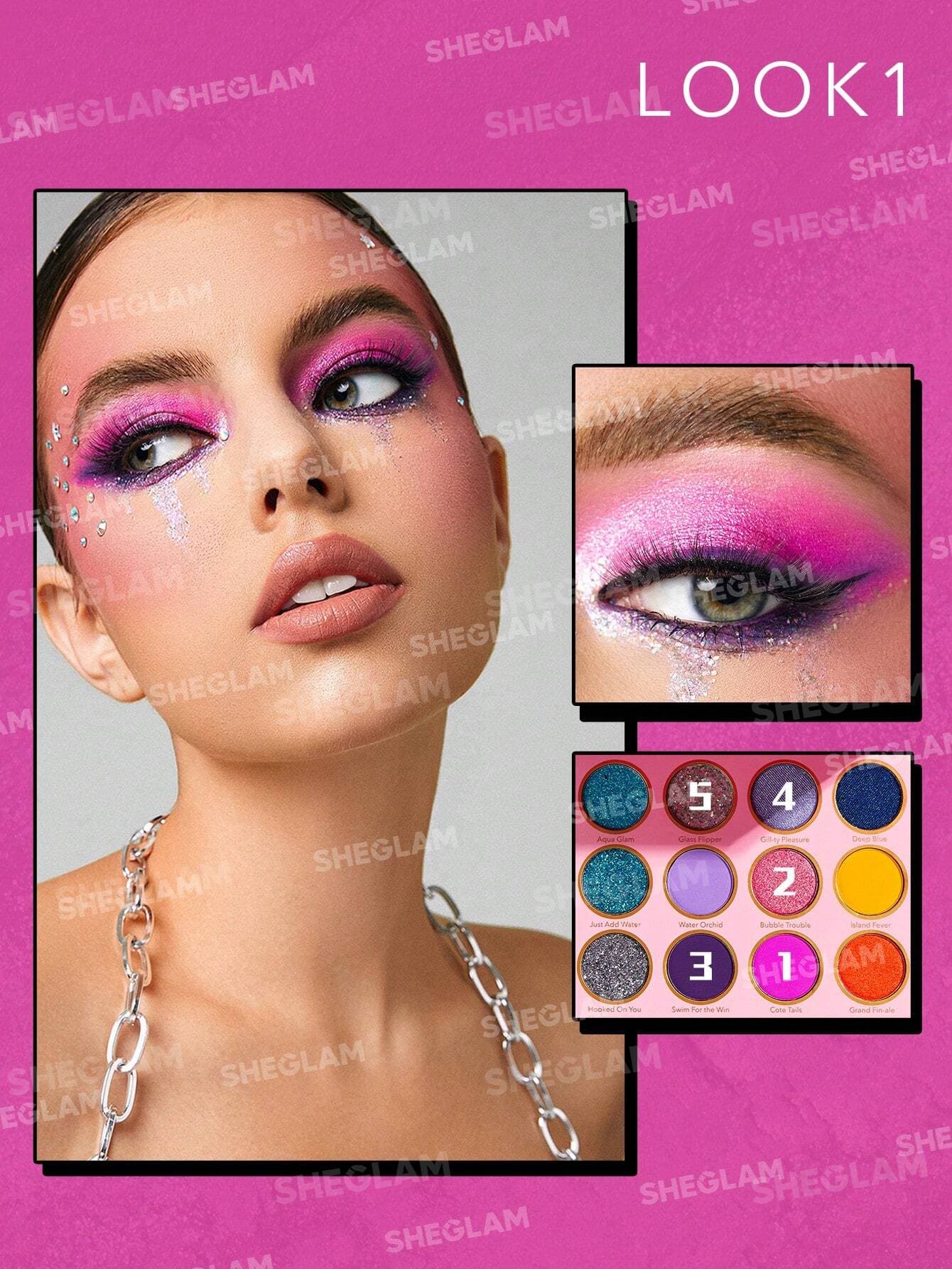 پک سایه 12عددی شیگلم SHEGLAM Fin Within Palette — تصویر ۵