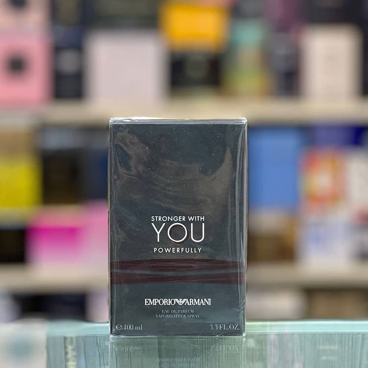ادو پرفیوم مردانه GIORGIO ARMANI Stronger With You Powerfully حجم 100 میلی لیتر — تصویر ۲