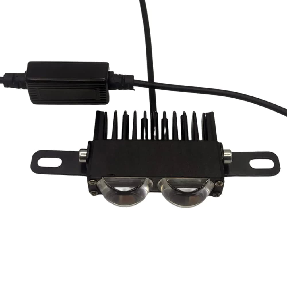 چراغ پروژکتور LED دو لنز کتابی (مخصوص موتور و خودرو) — تصویر ۶