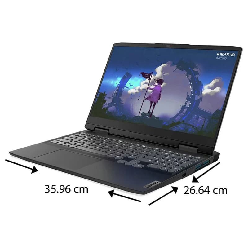 لپ تاپ 15.6 اینچی استوک لنوو مدل lenovo Ideapad Gaming 3 -i5 16GB ddr4 512 GB SSD _RTX 3050 4GB — تصویر ۴