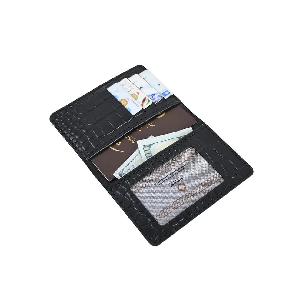 کیف مدارک چرم دست‌دوز مدل po136 — تصویر ۷