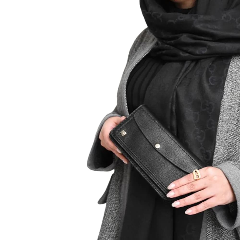 کیف دستی چرم دستدوز مدل چاوش — تصویر ۲