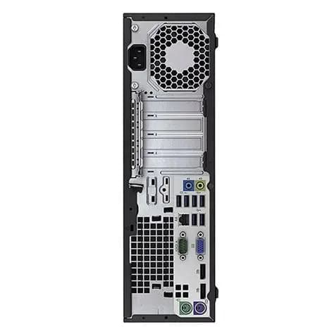 مینی کیس استوک اچ پی مدل HP compoq 4000 pro _ core 2 duo 4GB DDR3 500GB HDD — تصویر ۳