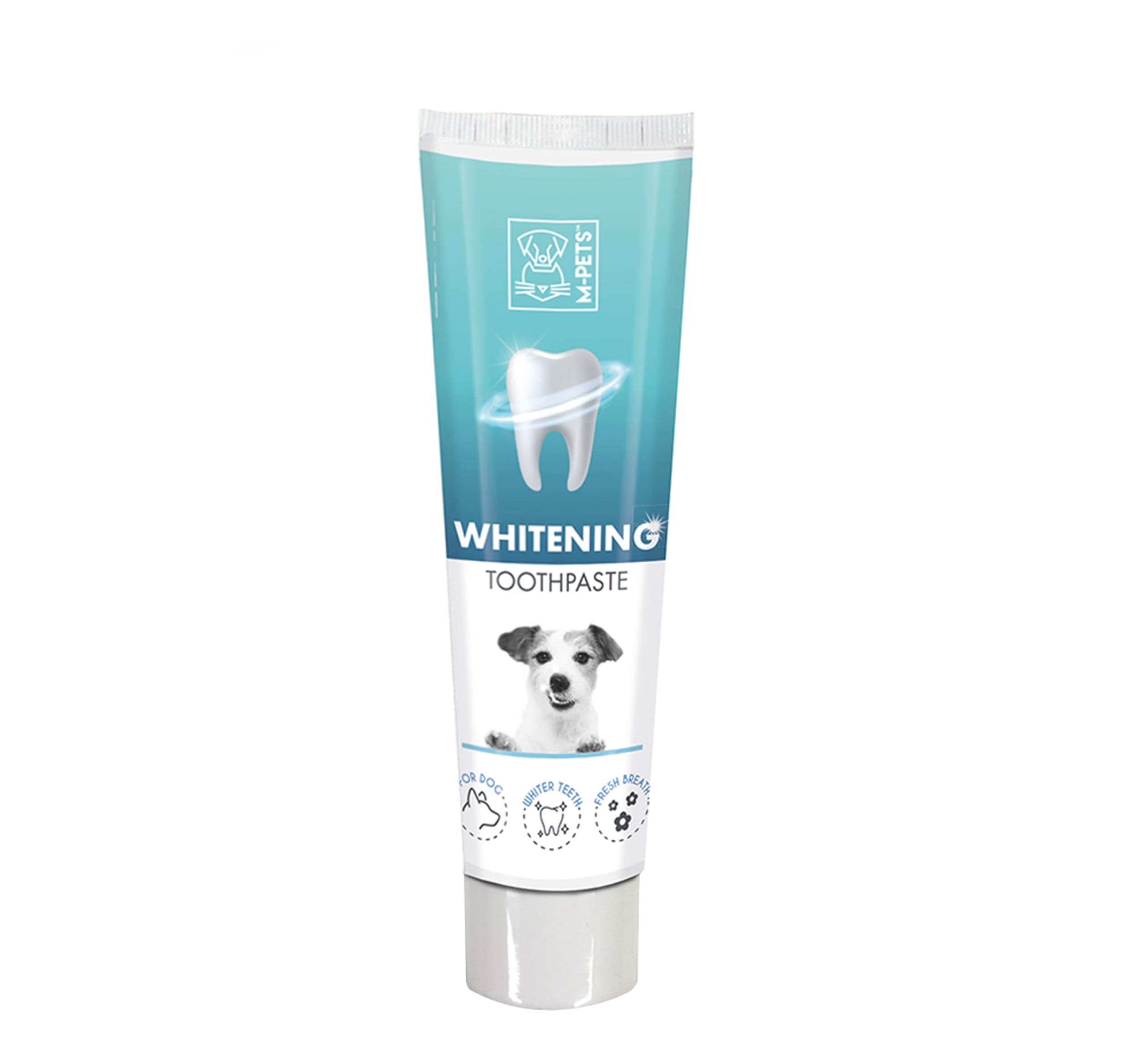 خمیر دندان سفید کننده سگ M-Pets (M-Pets Whitening Toothpaste) – وزن ۱۰۰ گرم