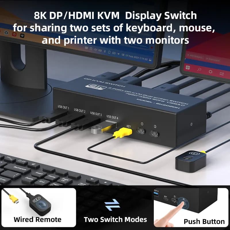 اکستندر HDMI بی سیم 150 متری مدل WX150 با دو عدد گیرنده RX — تصویر ۴