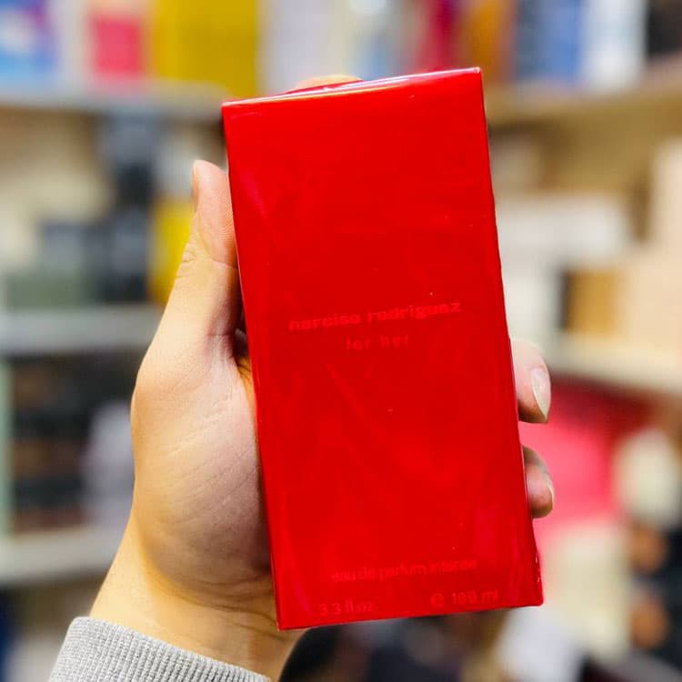 ادو پرفیوم زنانه اماراتی narciso rodriguez For Her Intense حجم 100 میلی لیتر — تصویر ۲