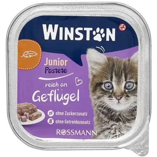 ووم گربه وینستون | Winston Cat Food Feine Pastete