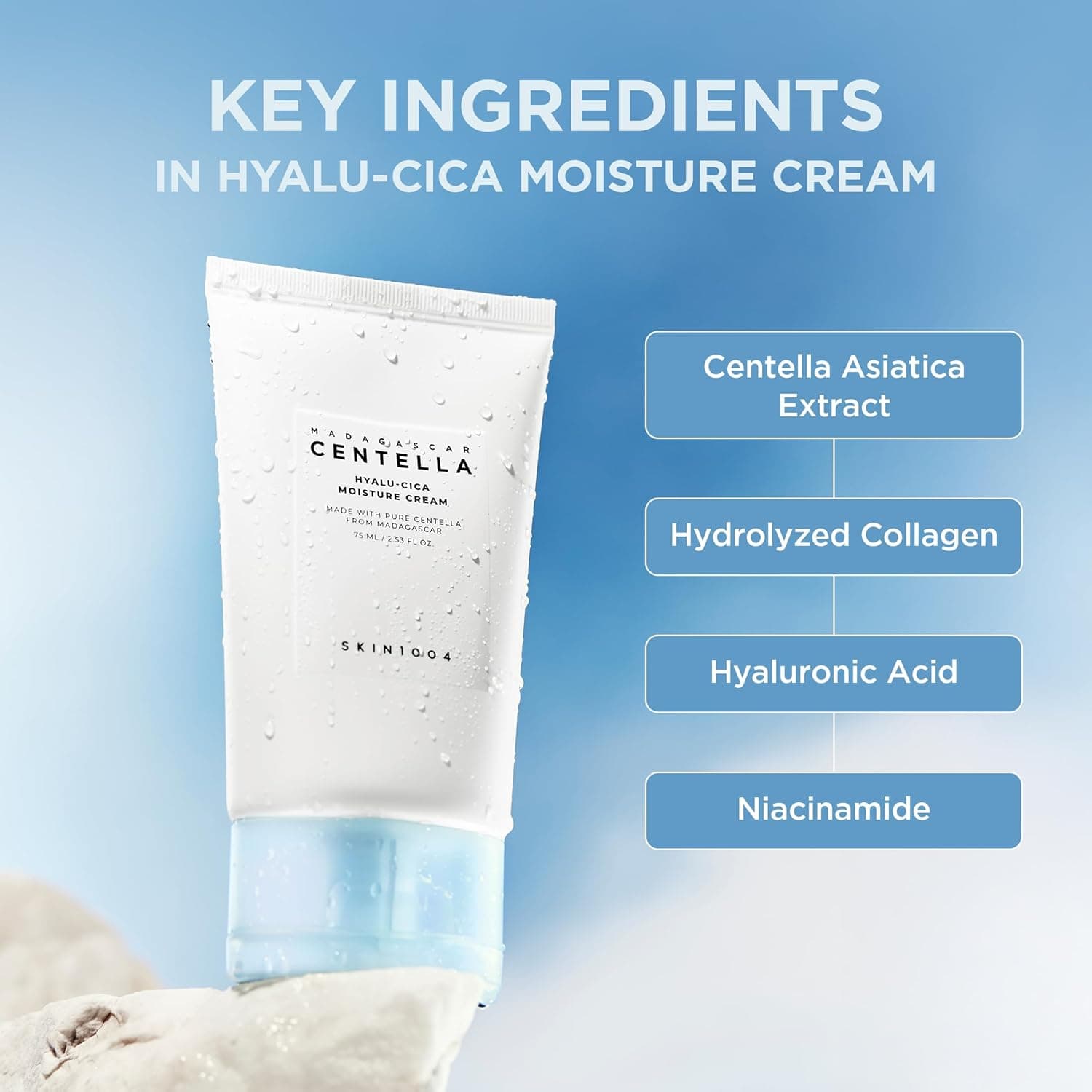کرم مرطوبکننده سنتلا مدل هیالو سیکا 75میل Centella Hyalu-Cica Moisture Cream — تصویر ۳