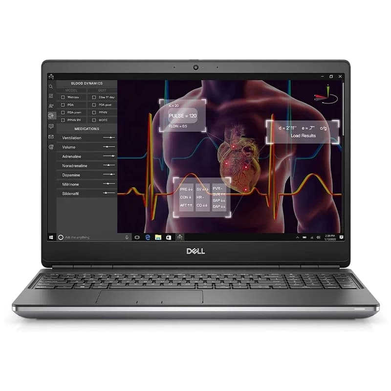 لپ تاپ استوک دل مدل Precision 7550 پردازنده i7 رم 16 گیگابایت هارد 512GB SSD گرید ++A