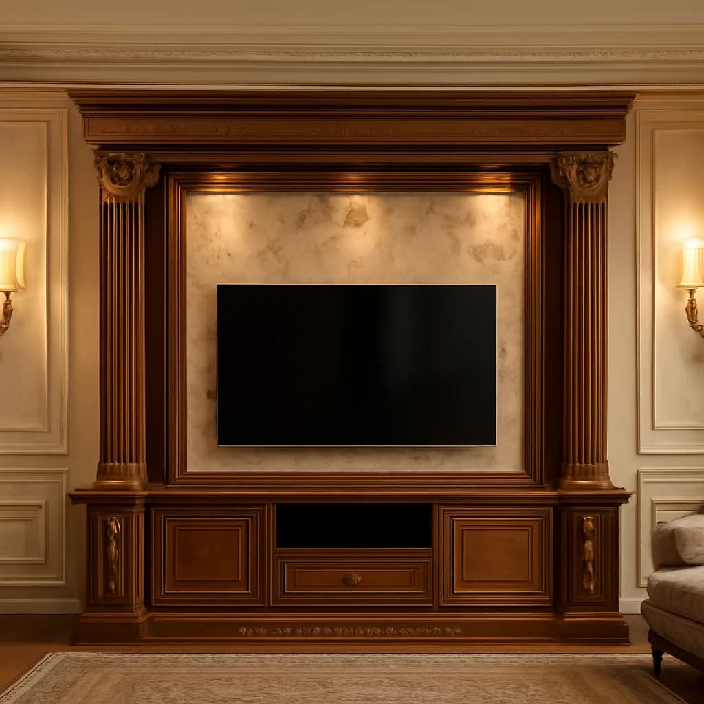 تی‌وی‌وال (TV Wall) کلاسیک – کد 30313
