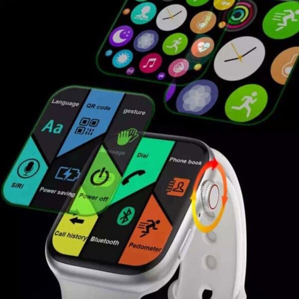ساعت هوشمند طرح اپل واچ x7 max سایز 1.99 اینچ اصلی و با گارانتی شرکتی اسمارت رز — تصویر ۴