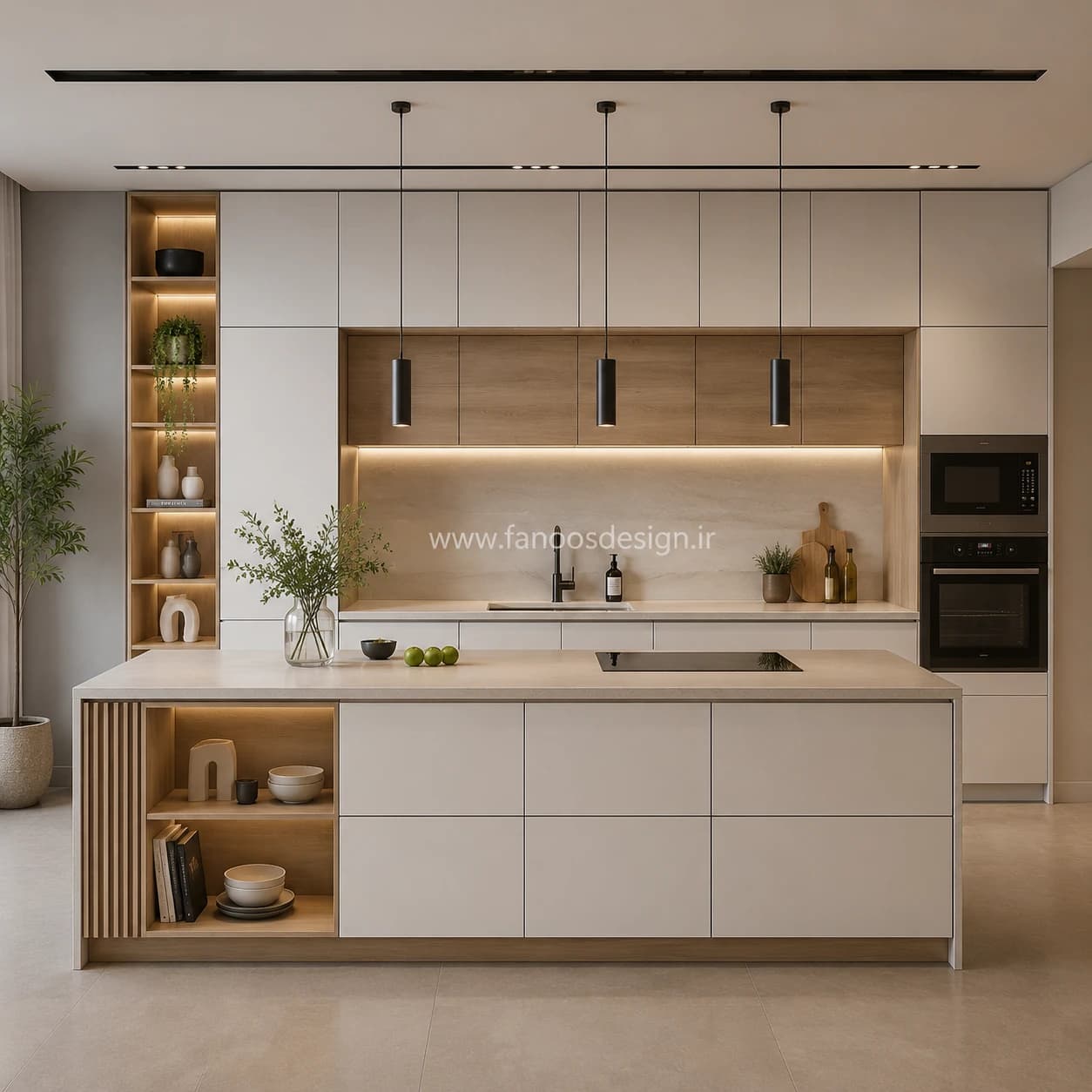 کابینت آشپزخانه مدرن کد 30305