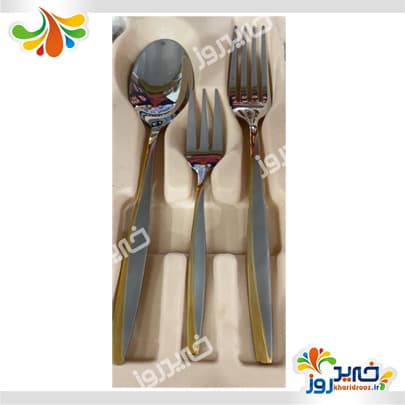 سرویس 101 پارچه قاشق و چنگال فوما FU-1929 — تصویر ۲