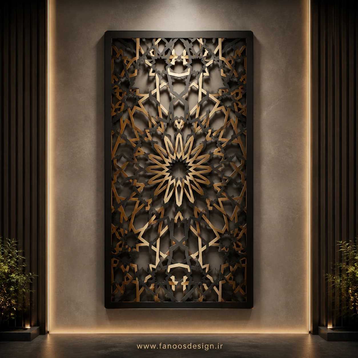 پنل نمای فلزی دکوراتیو ساختمان – کد 30297
