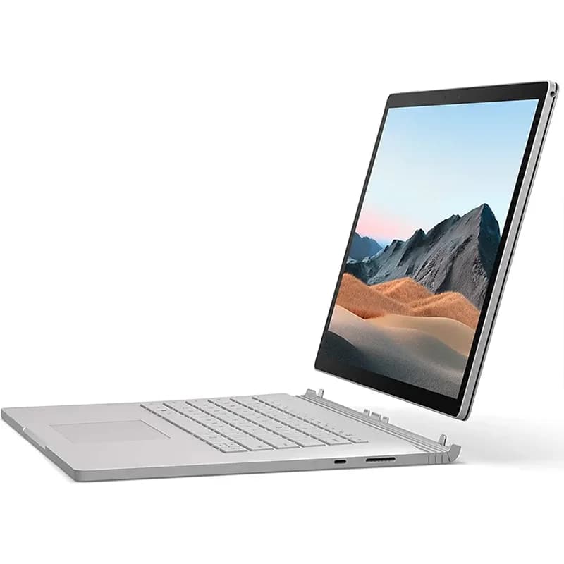 لپ تاپ استوک مایکروسافت مدل Surface Book 3 صفحه لمسی 15 اینچی پردازنده i7 رم 32 گیگابایت هارد 1TB ترابایت SSD گرید A++