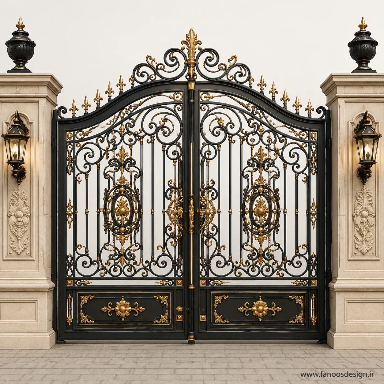 درب ماشین رو فلزی کلاسیک – کد 30256