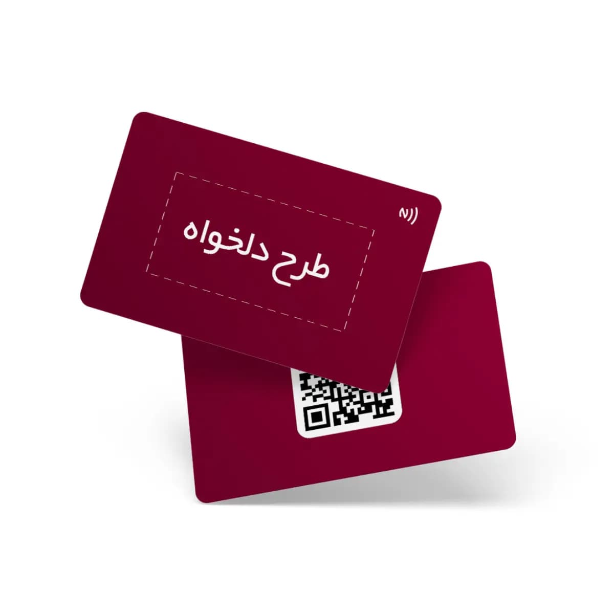 کارت ویزیت بلک تپ طرح دلخواه (کاستوم) — تصویر ۲