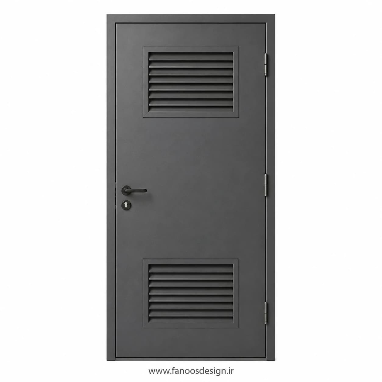 درب فلزی اتاق تأسیسات ساختمان کد 30702