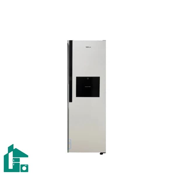 یخچال تک دستگیره مخفی عمودی هوم بار عرض 60 تاکنو گلد مدل 901R سیلور — تصویر ۴