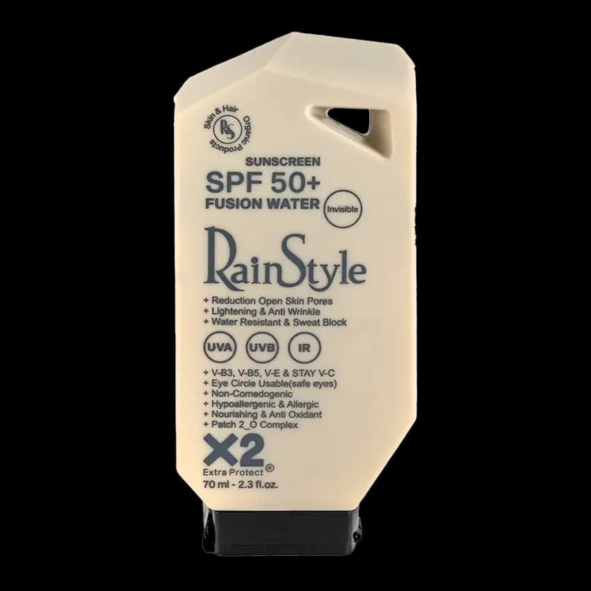 کرم ضد آفتاب بی رنگ فیوژن واتر رین استایل +SPF50