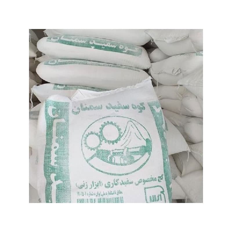 گچ سفیدکاری سمنان 25 کیلویی (سوپر/ابزار)