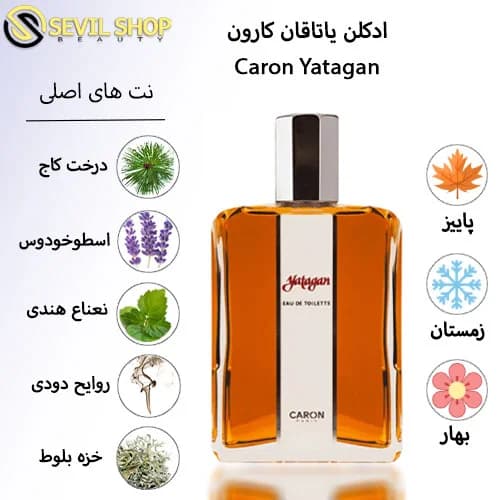 ادکلن کارون یاتاقان caron Yatagan — تصویر ۳