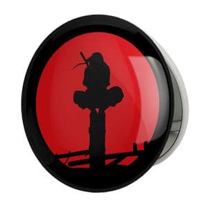 آینه جیبی خندالو طرح اوچیها ایتاچی انیمه ناروتو Naruto مدل تاشو کد 11243