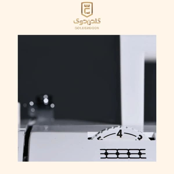 چرخ خیاطی جانتک 32 کاره مدل HERMES SILVER — تصویر ۵