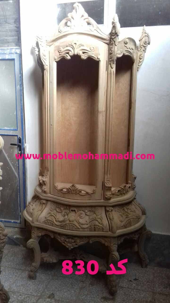 بوفه چوب راش کد830 — تصویر ۲