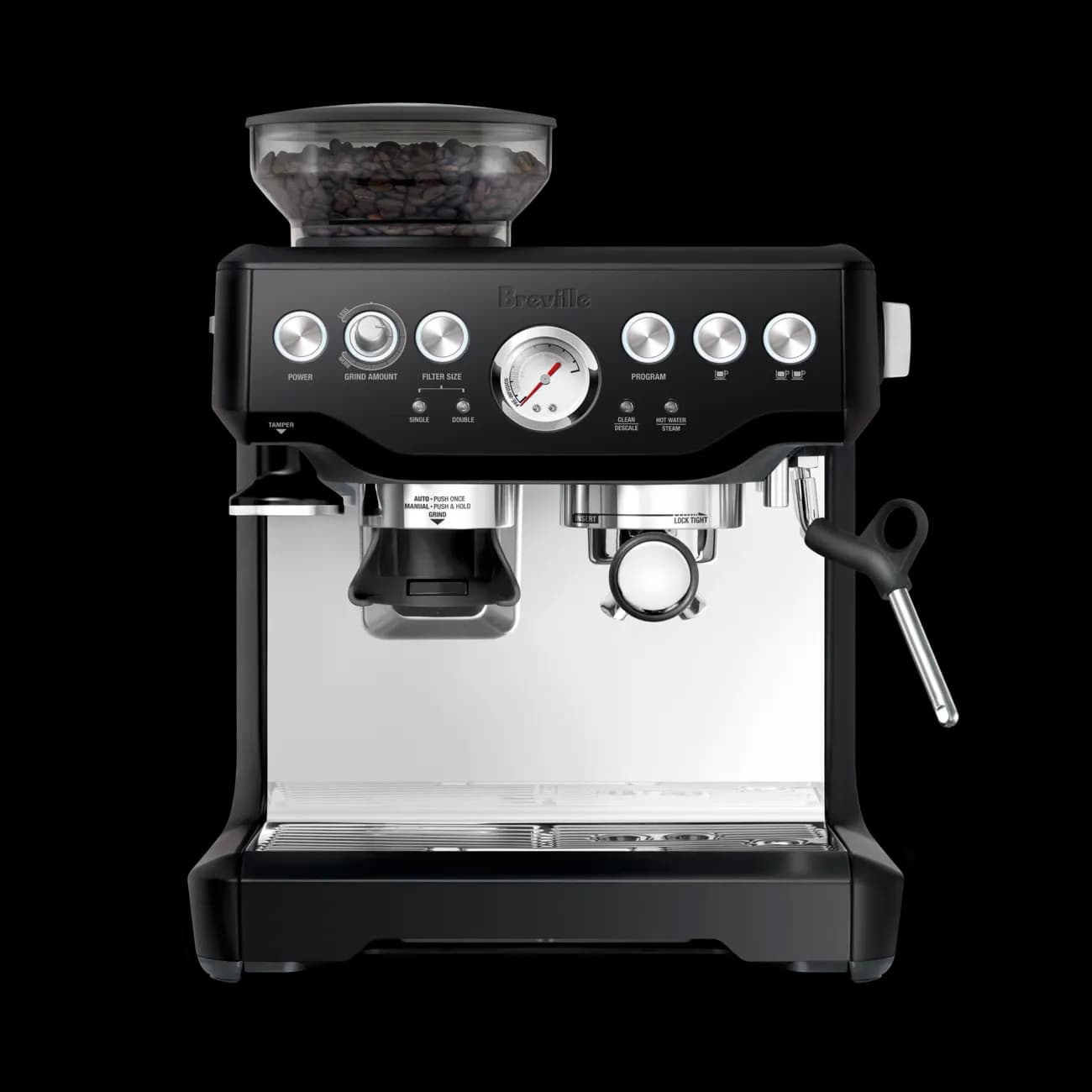 اسپرسوساز برویل Breville Barista Express مدل BES870 – باریستا اکسپرس با آسیاب داخلی — تصویر ۲