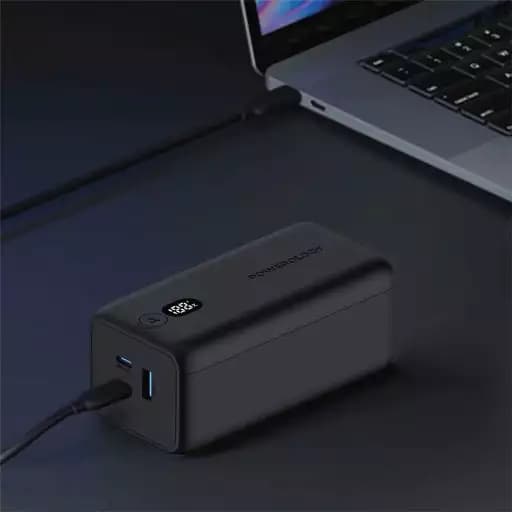پاوربانک 20،000 میلی آمپر ساعتی 65 وات پاورولوژی مدل Onyx PPBCHA19 — تصویر ۳