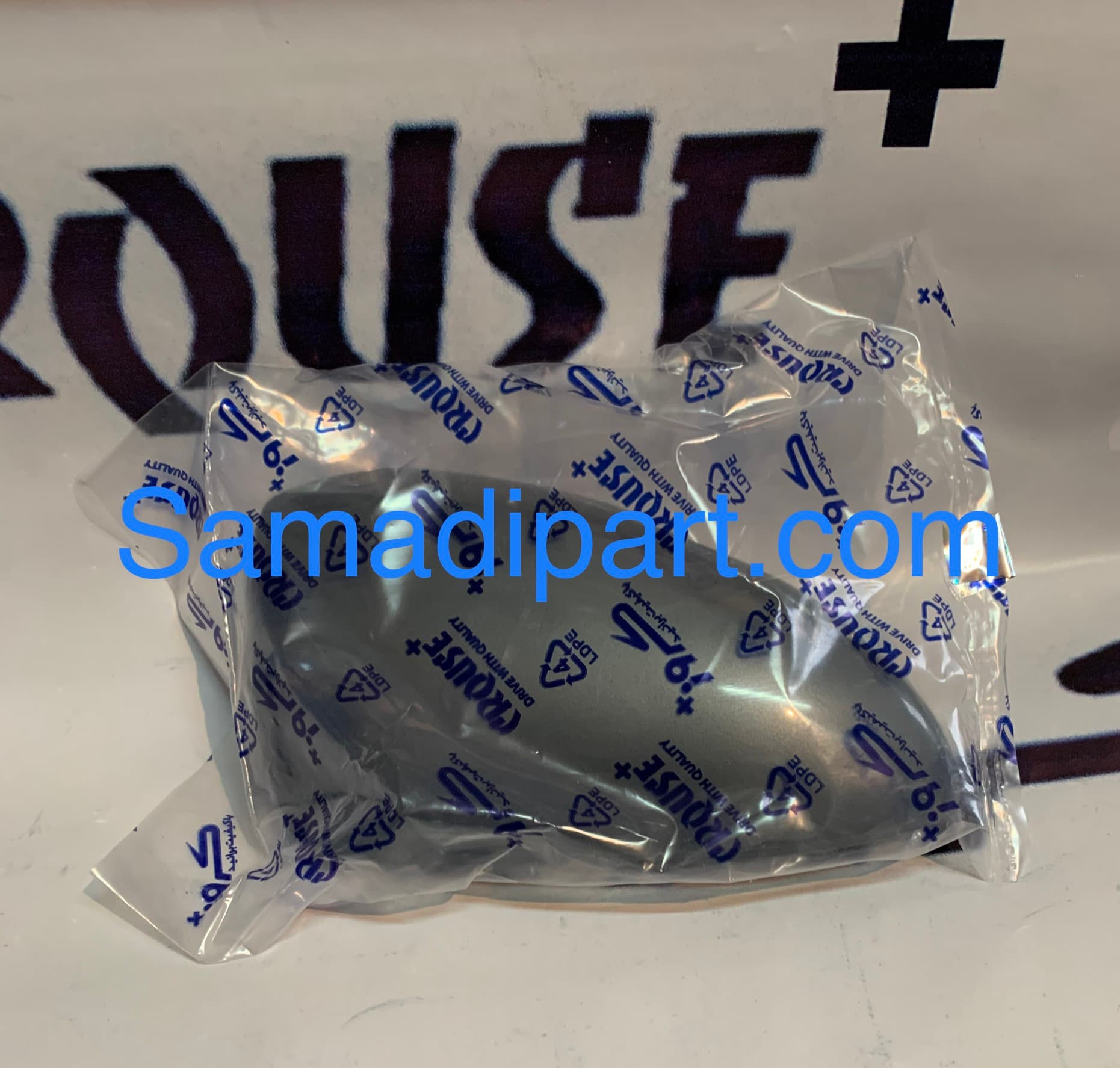 قاب آینه راناپلاس خاکستری چپ(راننده)کروز (CR37312303)