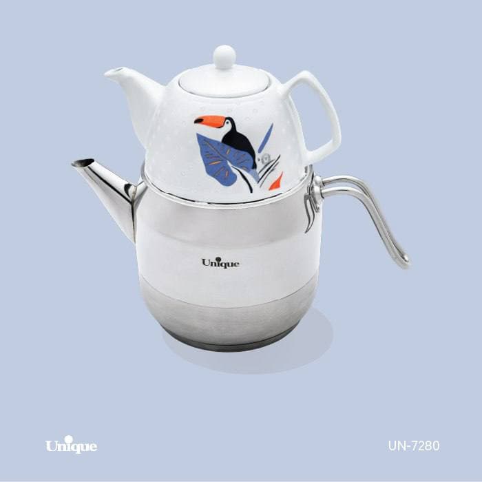 کتری و قوری لوله دار طرح ترک یونیک کد UN-7280