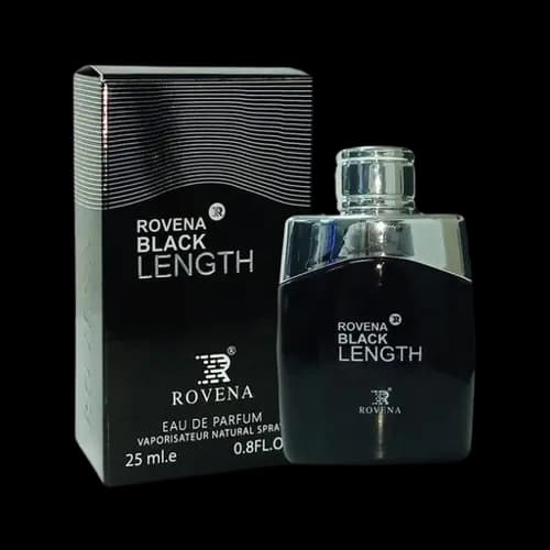 عطر و ادکلن روونا مونت بلنک لجند (بلک لنت) ادو پرفیوم 25 میلی لیتر شرکتی | Rovena Black Length 25ml EDP