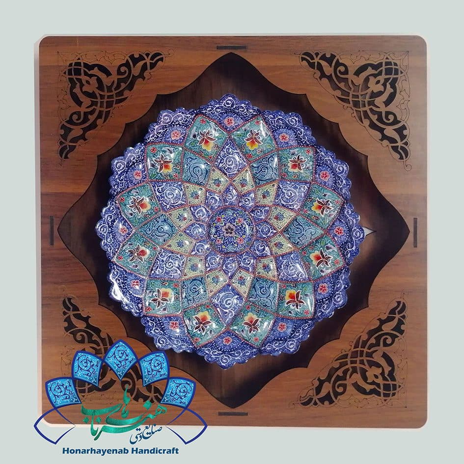 قاب میناکاری _ کد 1348 — تصویر ۲