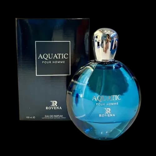 عطر و ادکلن روونا بولگاری آکوا پور هوم (آکواتیک پور هوم) ادو پرفیوم 100 میلی لیتر شرکتی | Rovena Aquatic Pour Homme 100ml EDP