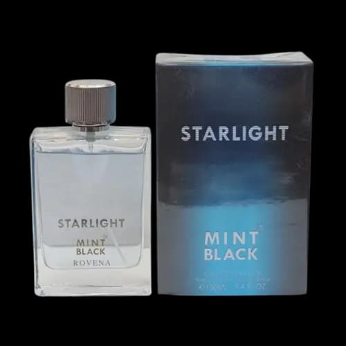 عطر و ادکلن روونا مونت بلنک استار والکر (مینت بلک استار لایت) ادو پرفیوم 100 میلی لیتر شرکتی | Rovena Mint Black Starlight 100ml EDP