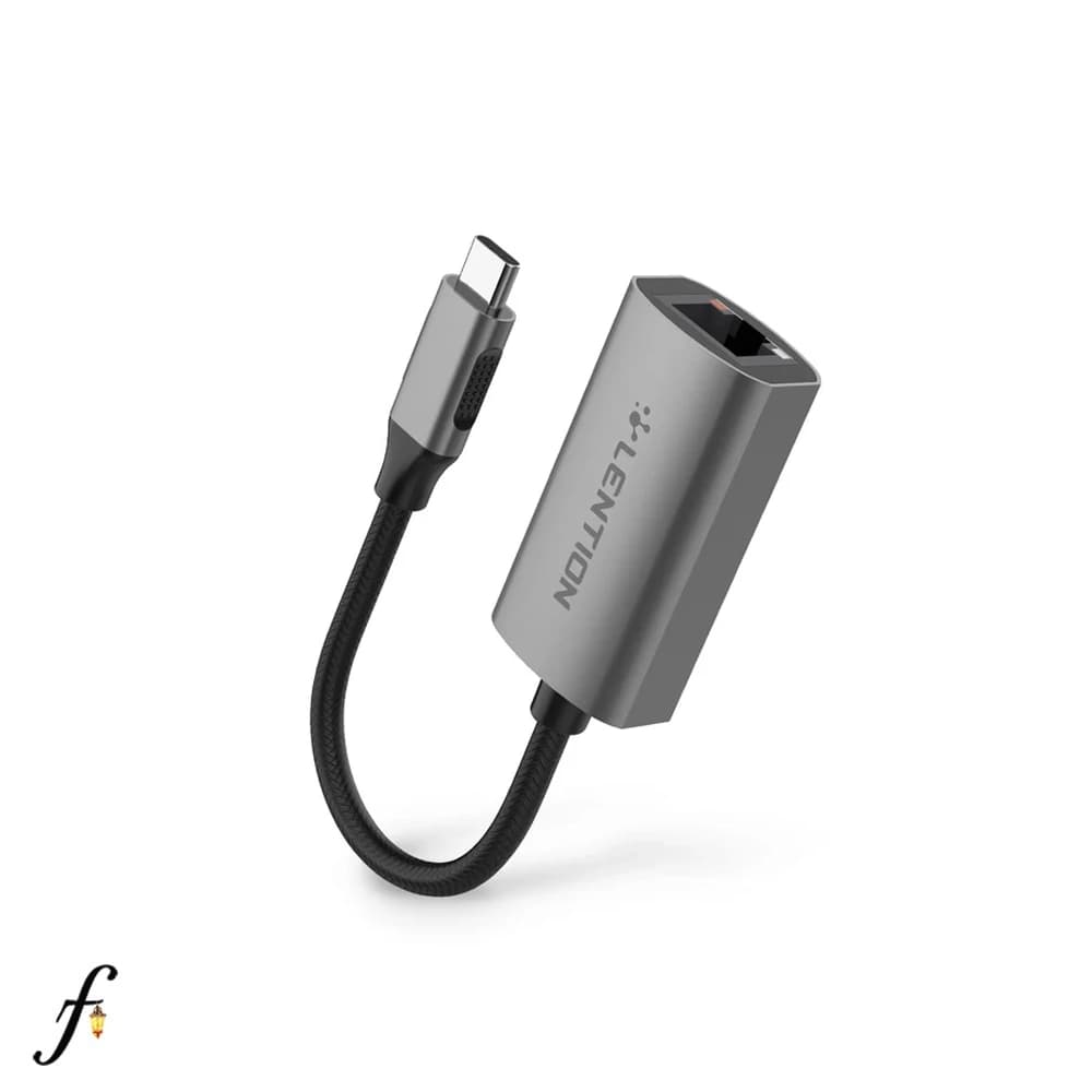 مبدل USB-C به اترنت لنشن مدل CU604 با سرعت گیگابیتی