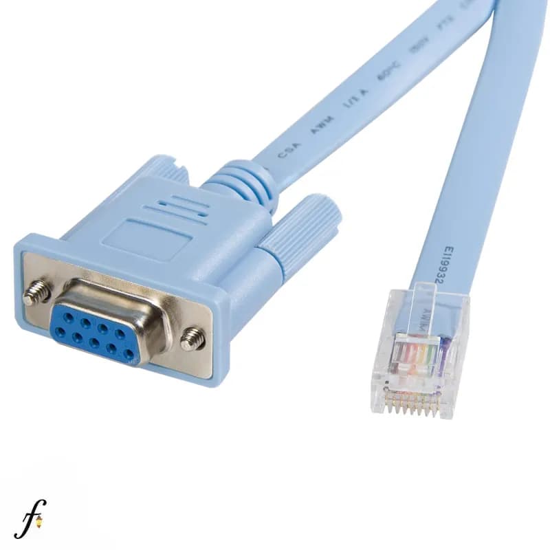 کابل کنسول سیسکو – LAN به سریال 9 پین RS232