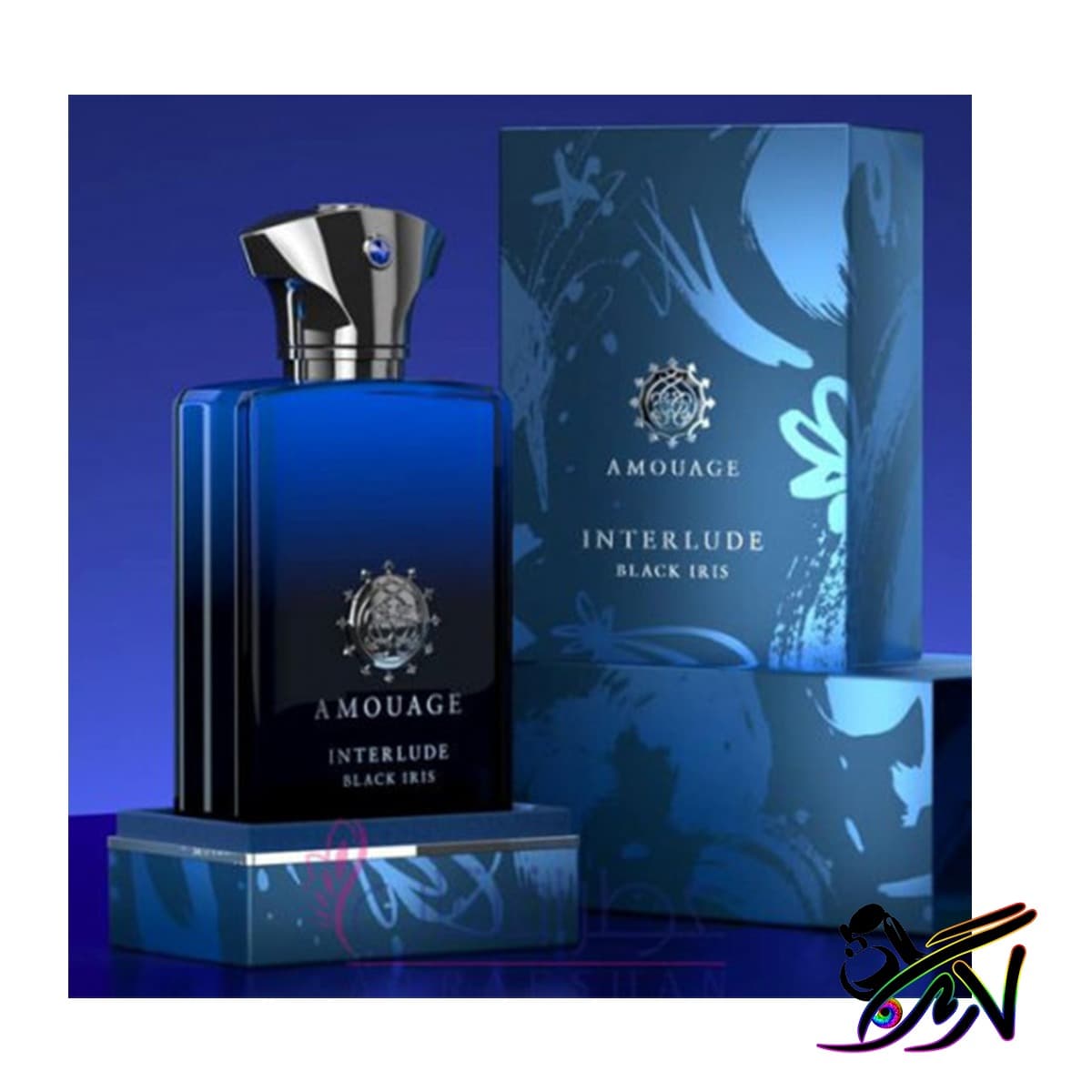 ارازن ادکلن آمواج اینترلود بلک ایریس(جعبه جدید) مردانه Amouage Interlude Black Iris Man
