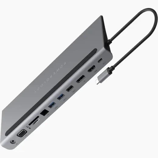 هاب تایپ سی 11 پورت پاورولوژی Powerology 11 in 1 USB-C Hub P11CHBMCGY